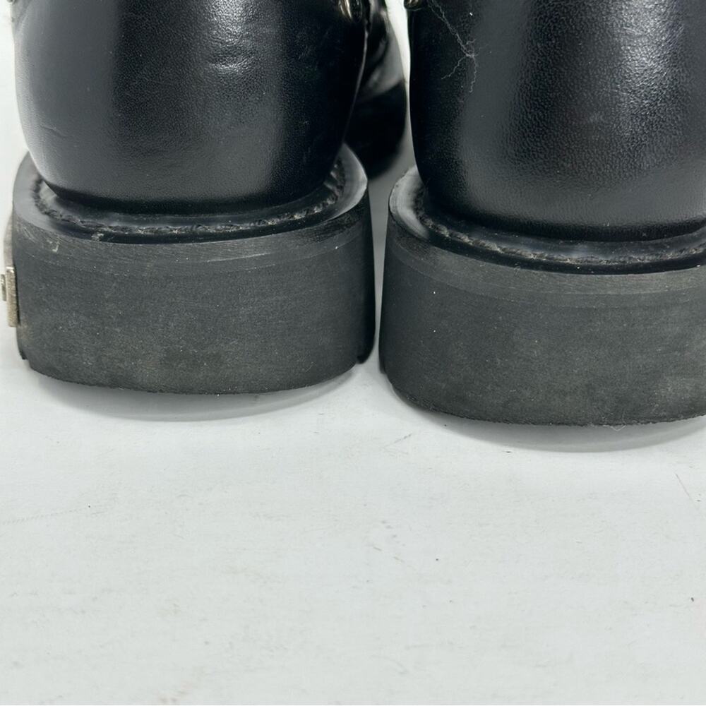 Harley-Davidson Men’s Brake Light Leather Riding Boots - BLACK - Picture 10 of 14